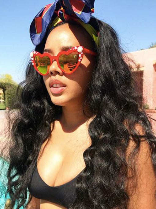 IRoyal Hair Glueless Headband Wigs 180% Density Body Wave Human Hair Half Wigs