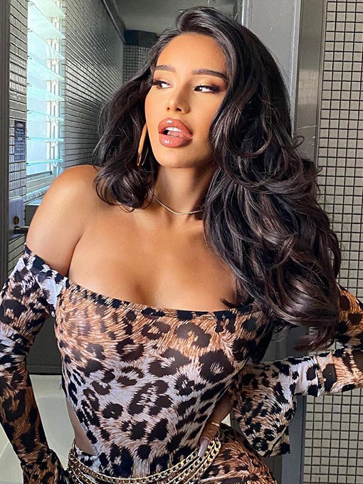 Body Wave 13x6 Lace Front Wigs Human Hair Natural Hairline Pre Plucked Wig