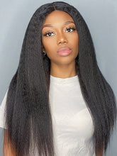 IRoyal Hair Premium 13x4 HD Lace Kinky Straight Human Hair Wig for Black Women