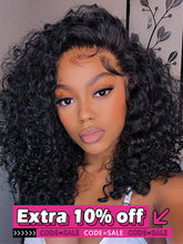 IRoyal Hair Deep Wave Hair 13x4 Lace Front Bob Wigs Human Hair Pre-Plucked Wig