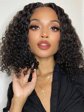 IRoyal Hair Deep Wave Bob Wigs  150% Human Hair Wigs Pre Plucked