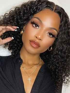 IRoyal Hair Deep Wave Bob Wigs  150% Human Hair Wigs Pre Plucked