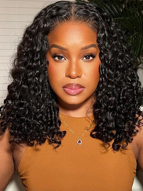 IRoyal Hair Deep Wave Bob Wigs  150% Human Hair Wigs Pre Plucked