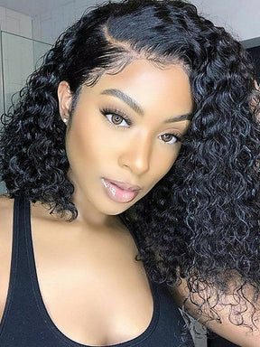IRoyal Hair Deep Wave Bob Wigs  150% Human Hair Wigs Pre Plucked