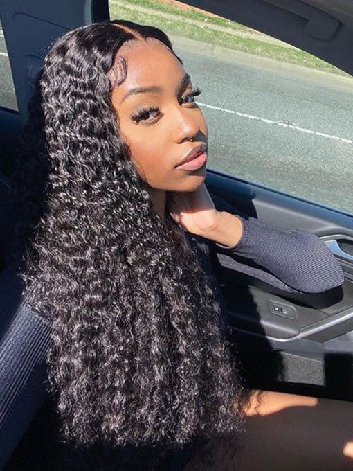 IRoyal Wear & Go 5x5 HD Glueless Lace Front Deep Wave Human Hair Wigs