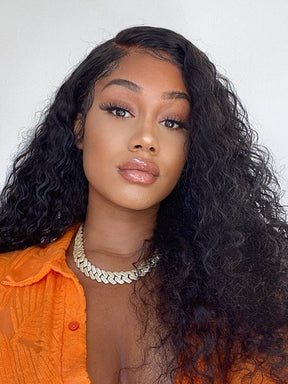 IRoyal Hair Deep Wave 40inch Hair 13x4/13x6 Lace Front Wigs For Women