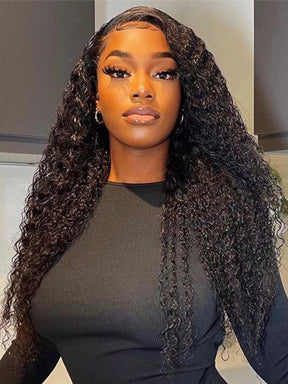 IRoyal Hair Kinky Curly 13x4/13x6 HD Lace Front Wigs Pre Plucked Curly Hair For Women