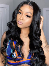 IRoyal Hair Body Wave Virgin Hair 5x5 HD Lace Closure Wigs 150 Density With Baby Hair