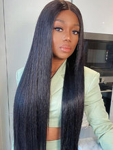 Glueless 13x4 Undetectable HD Lace Closure Straight Wig 100% Human Hair